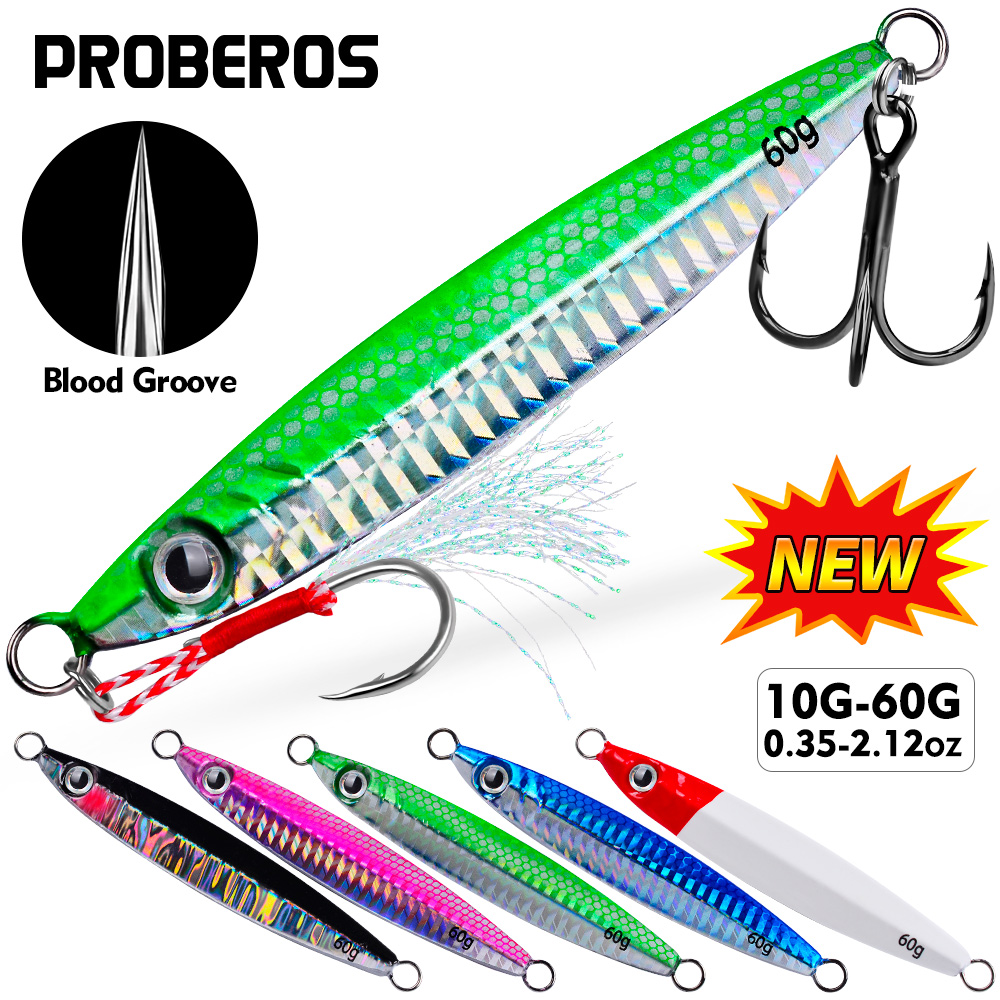 Fishing Lure Spoon - Proberos 1 Buah Sendok Jig Logam