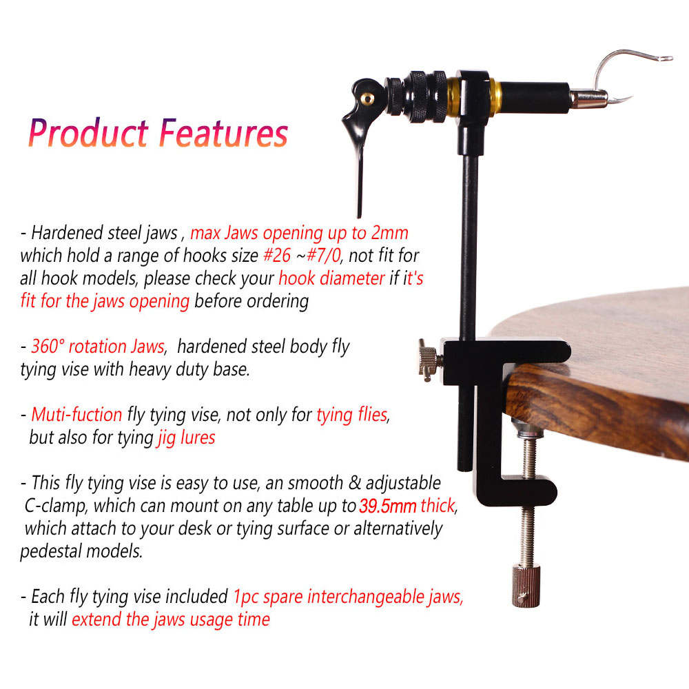 1 buah 360 °   Penjepit Putar  - Fishing Lure Making Kit ulasan dan harga