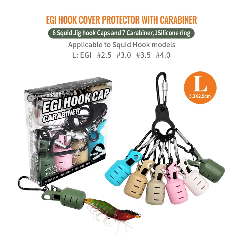 6pcs Kit Pelindung Tutup Kait  - Fishing Lure Making Kit ulasan dan harga