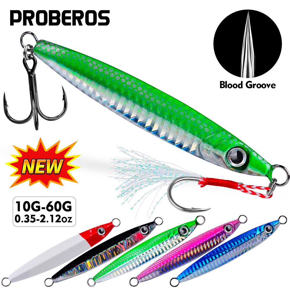 Proberos 1 Buah Sendok Jig Log - Fishing Lure Spoon ulasan dan harga