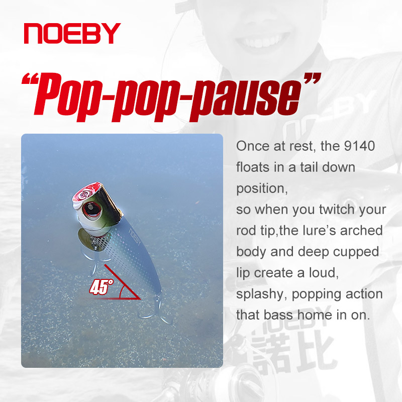 Noeby Popper Umpan Pancing 105 - Fishing Lure Buzzbait ulasan dan harga
