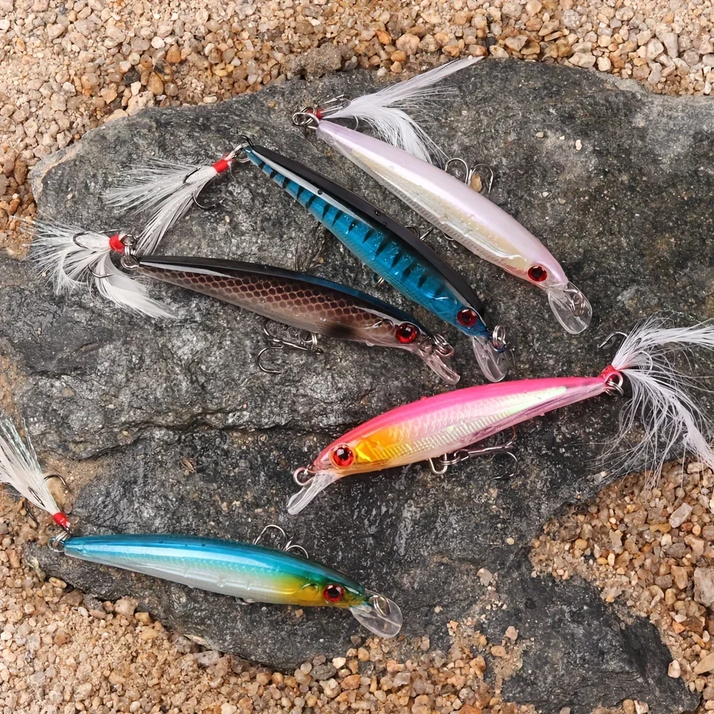5 buah/kotak umpan pancing bio - Fishing Lure Box ulasan dan harga