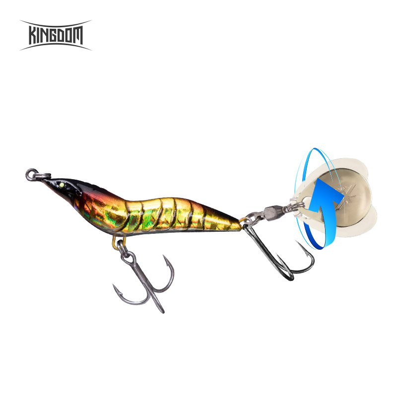 Umpan Pancing Udang KINGDOM, U - Fishing Lure Blade Bait ulasan dan harga