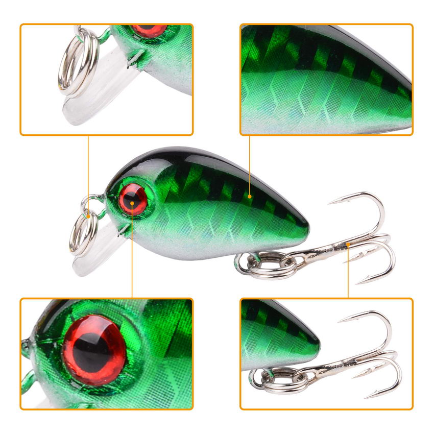 30Mm 2G Gila Wobbler Mini Topw - Fishing Lure Crankbait ulasan dan harga